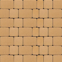  Тротуарная плитка Инсбрук Альт 40 мм Песочный: внешний вид